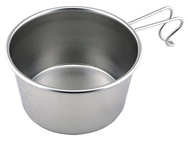 シェラカップ 600ml シルバー